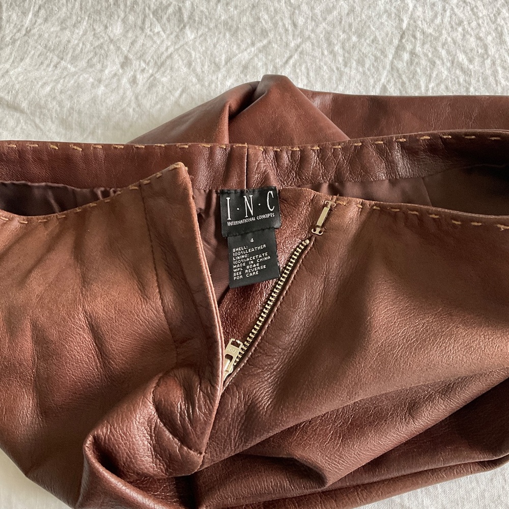 LEATHER PANTS - Picture 5 of 5